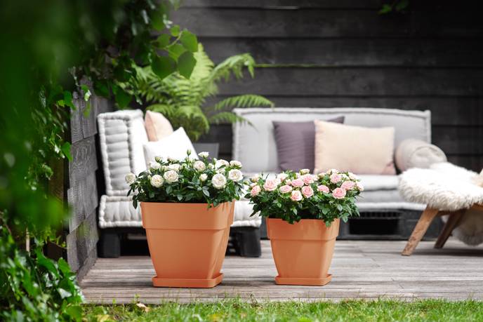 vibia campana carré 30cm terre cuite